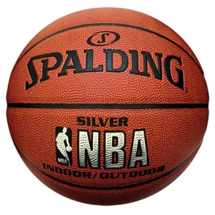 Мяч баскетбольный Spalding NBA SILVER 74-556Z размер 7